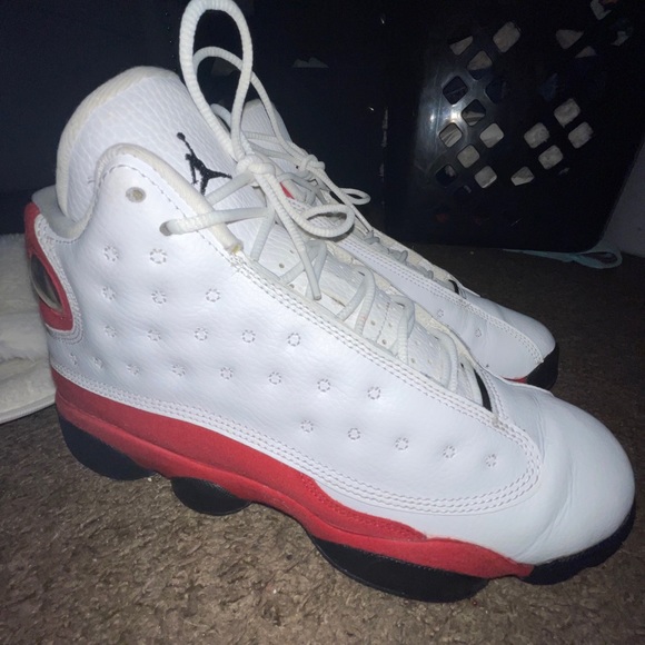 Jordan cherry red 13 size 7Y - Picture 6 of 7